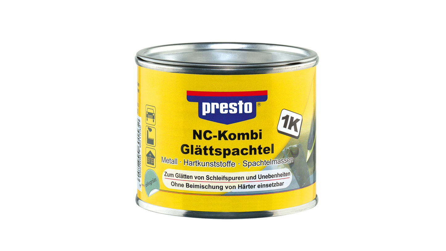 presto NC Glättspachtel Nitrokombinationsspachtel (100g oder 250g)
