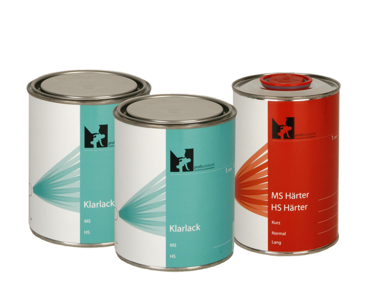 3 Liter VOC 2K-HS Klarlack, Härter Komplettpaket