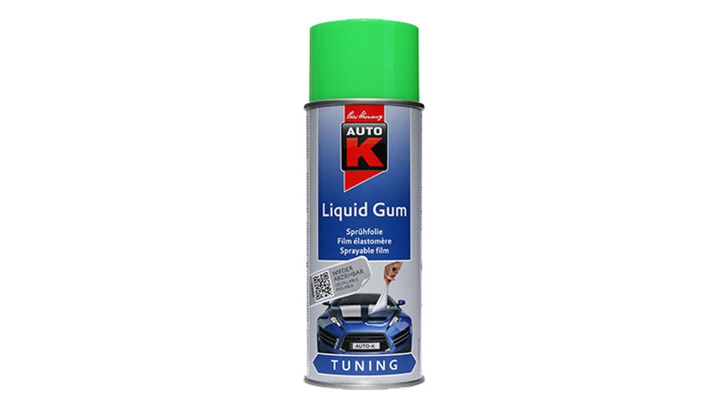 Auto-K Liquid Gum Sprühfolie in Weiß, Schwarz und Neon-Farbtönen (400 ml)
