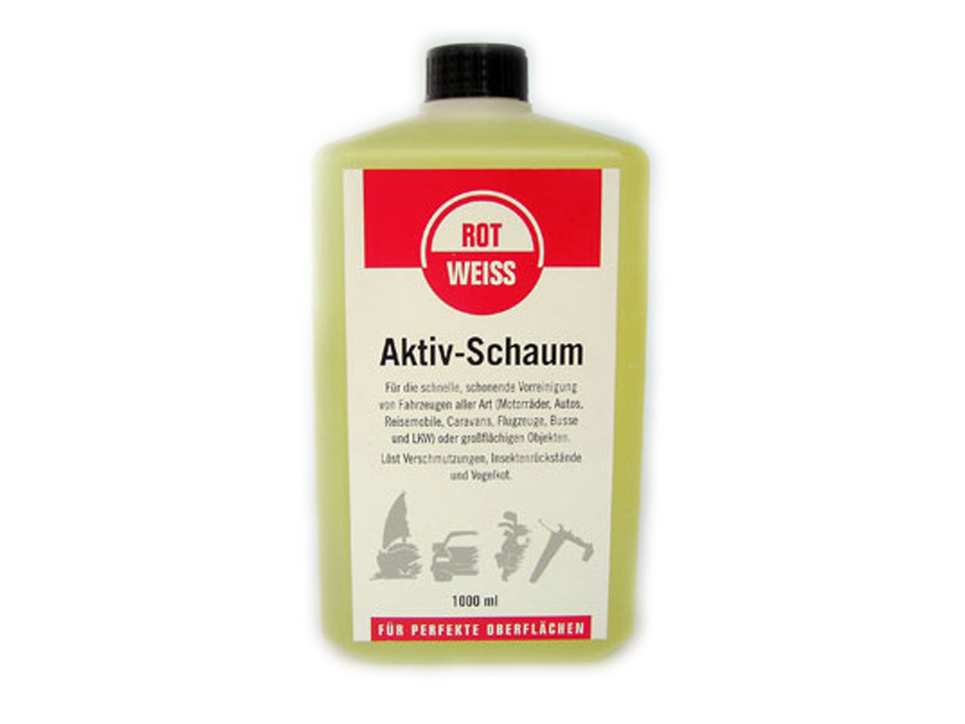 ROTWEISS Aktiv-Schaum Konzentrat (500ml, 1l, 5l)