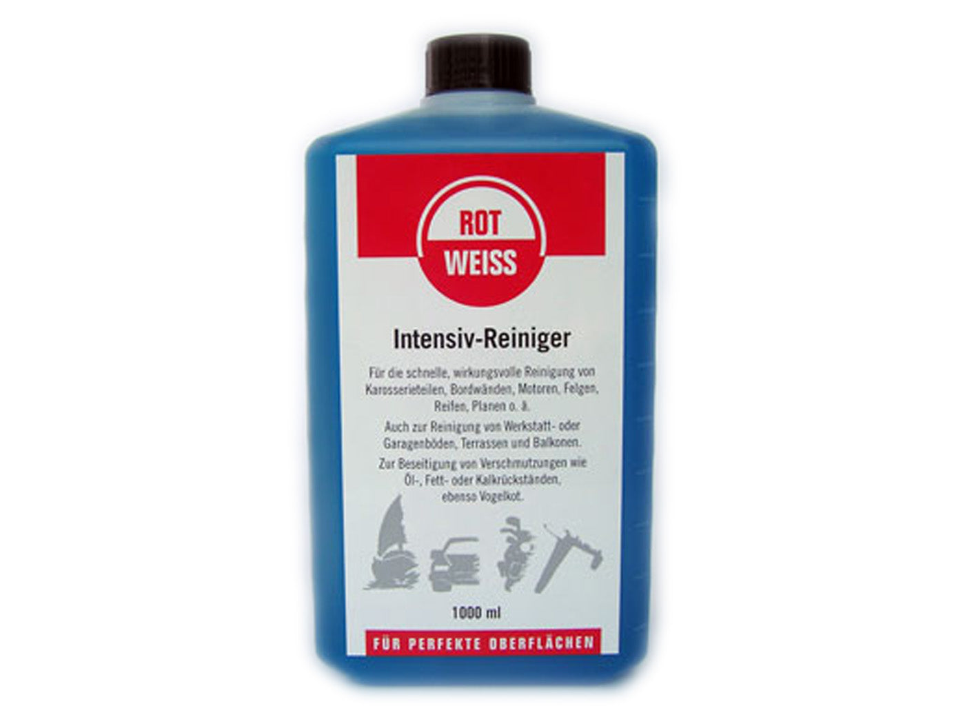 ROTWEISS Intensiv-Reiniger Konzentrat (500ml, 1L oder 5L)