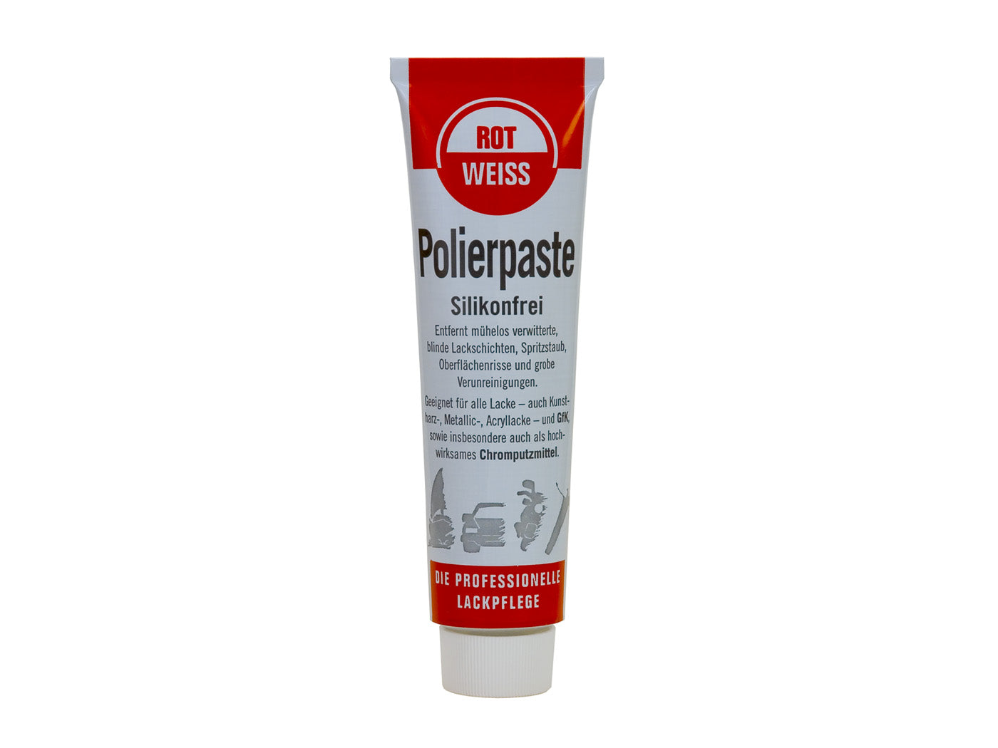 ROTWEISS Polierpaste (100ml, 150ml, 200ml oder 750ml)