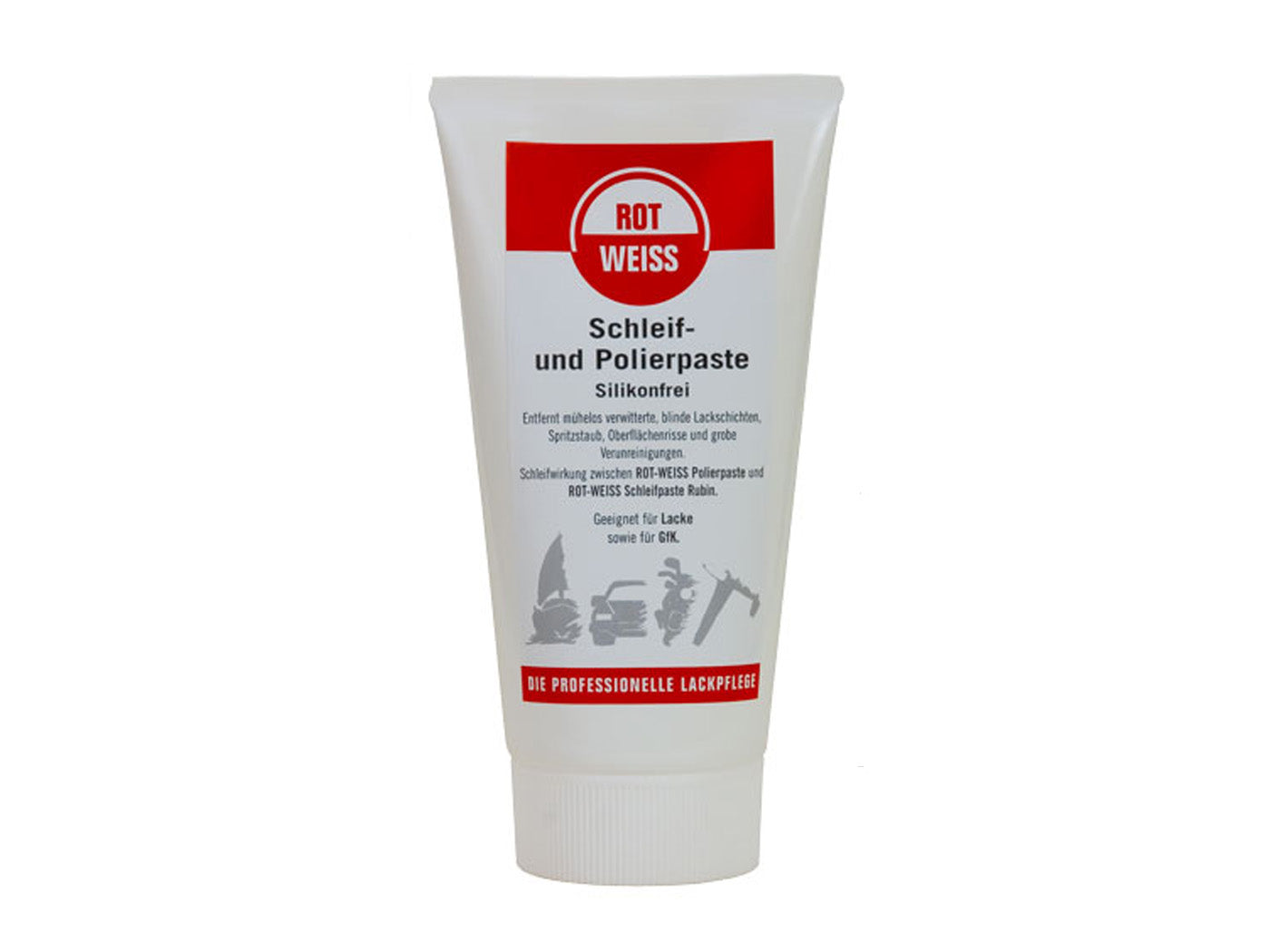 ROTWEISS Schleif- und Polierpaste (150ml oder 750ml)