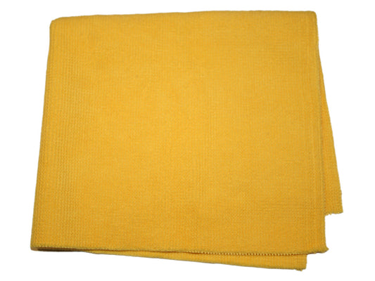 Microfaser- Finishtuch gelb (390mm x 400mm)