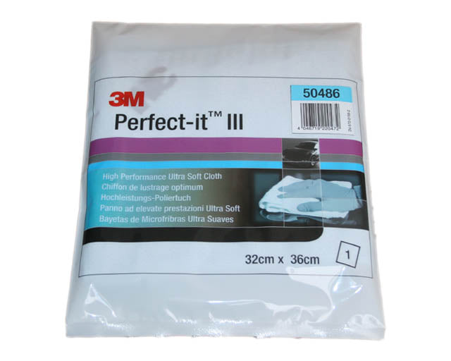3M Perfect-it III Hochleistungs-Poliertuch rosa, blau oder gelb (1 Stk)