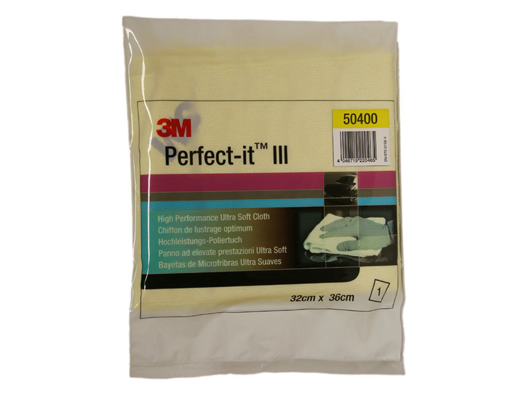 3M Perfect-it III Hochleistungs-Poliertuch rosa, blau oder gelb (1 Stk)