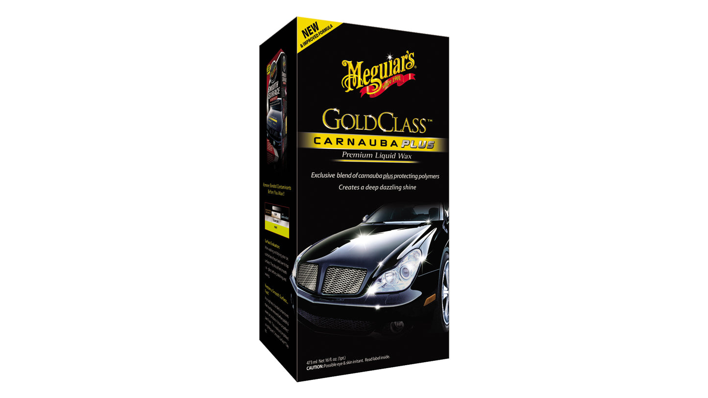 Meguiar's Gold Class Carnauba Plus Premium Liquid Wax (473ml)