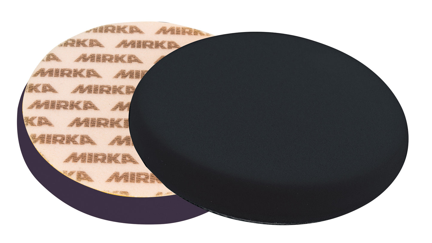 Mirka Polarshine Polierpads Ø 150 mm Mirka Schaumstoffpad PRO schwarz (2er Pack)