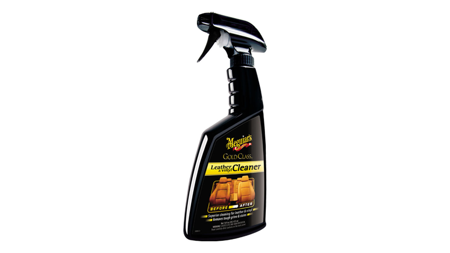 Meguiar's G18516DE Gold Class Leather & Vinyl Cleaner (473ml)