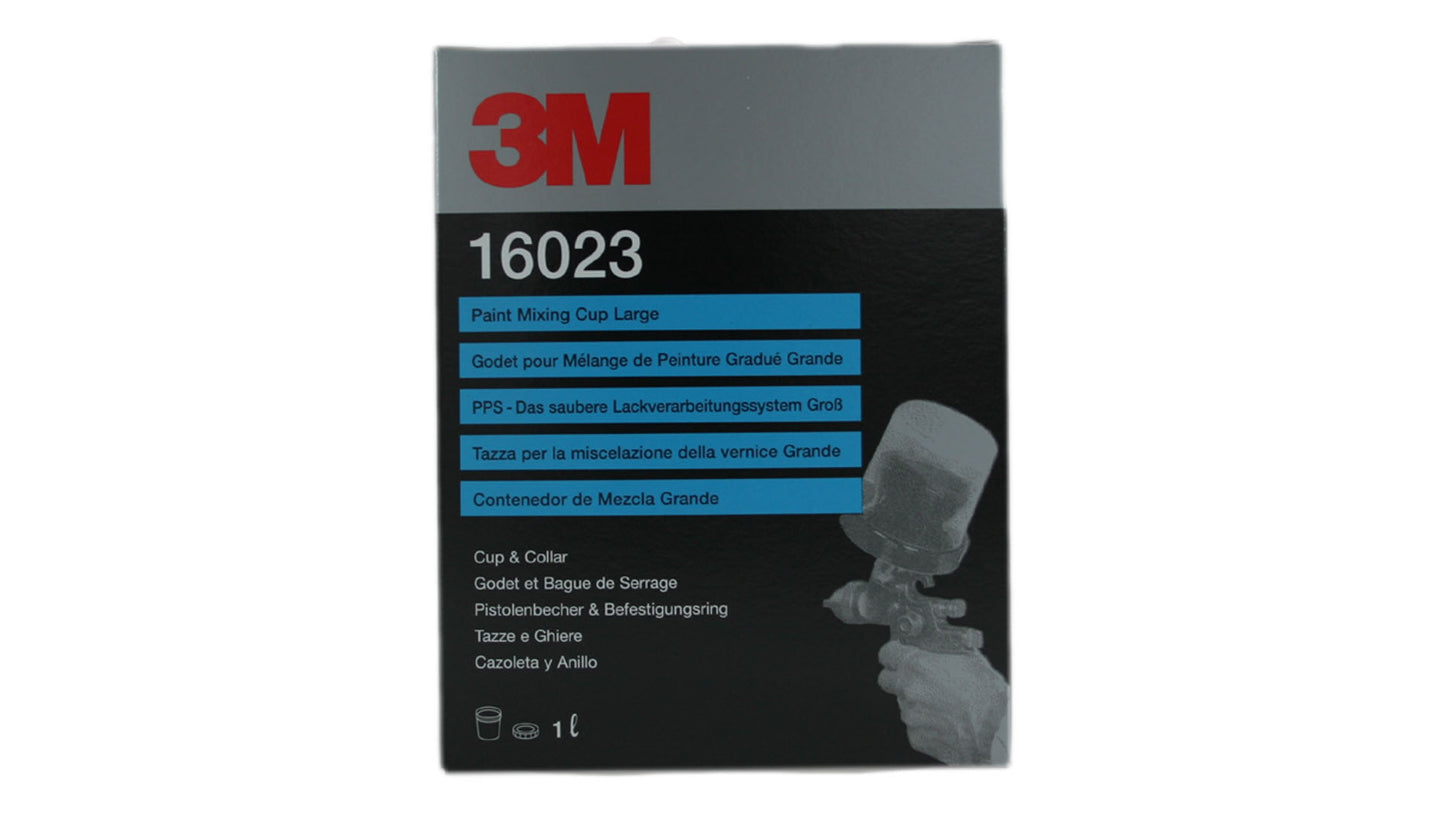 3M PPS Becher mit Schraubring 0,65L (2 Stk) oder 1L (1 Stk)
