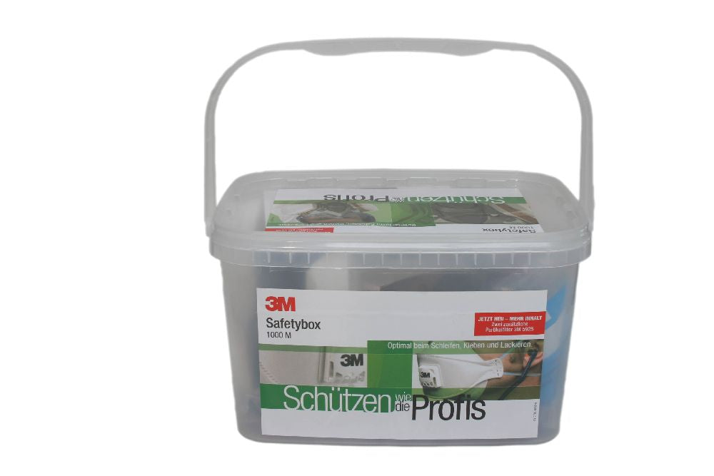 3M Safetybox Sicherheitsbox Atemschutzmaskenset 1000M Lackiermaskenset