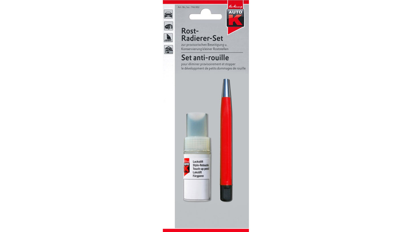 Auto-K Rost-Radierer-Set (9ml+Pinsel)