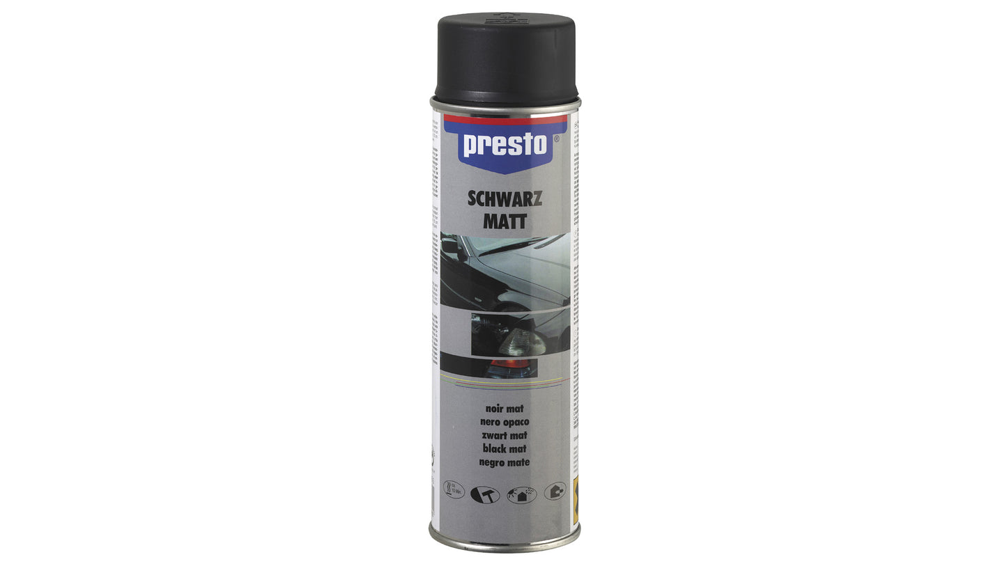 presto Rallye-Spray schwarz & weiß, glänzend, matt, seidenmatt (500ml)