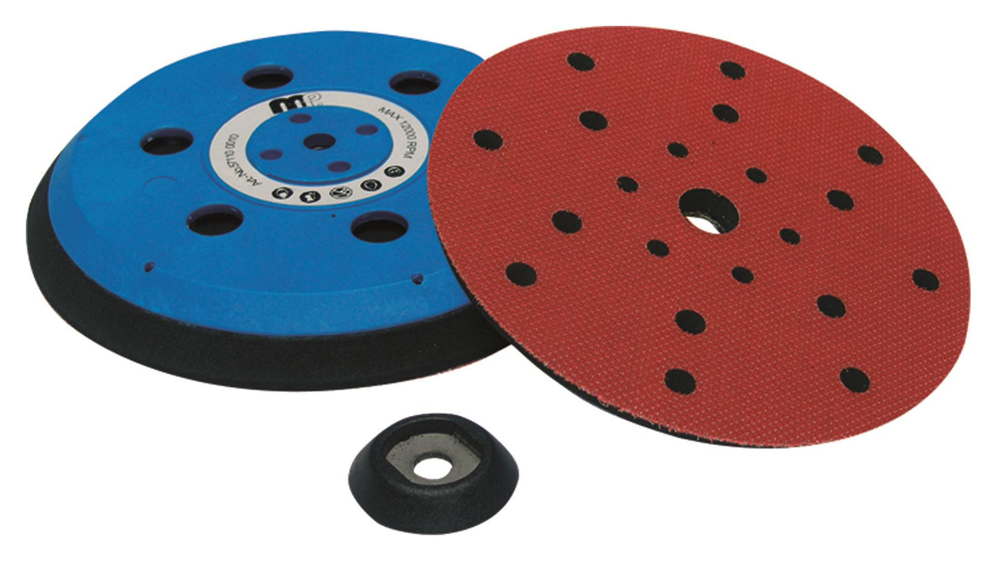 MP Multischleifteller Premium 150 mm 21-Multi-Loch Klett [5/16" und M8]