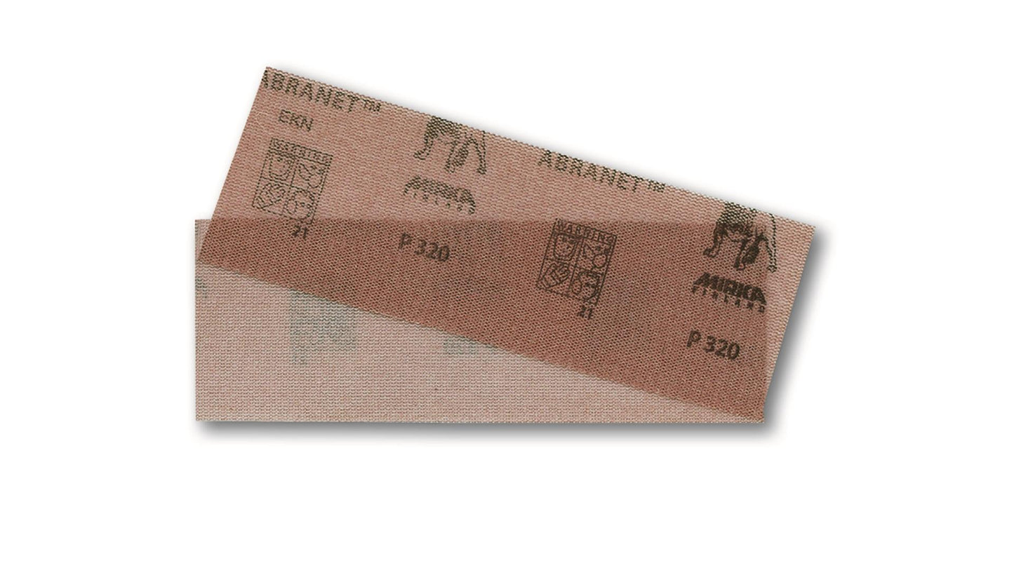 Mirka Abranet Schleifpapier Streifen 70 x 198 mm Grip Gitternetz (50 Stk)