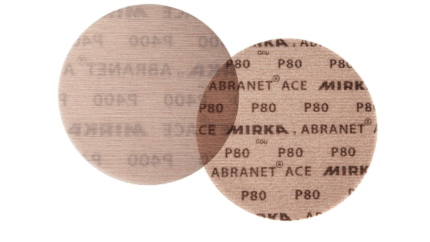 Mirka Abranet Ace Schleifscheiben Ø 125 mm Kletthaftung Gitternetz (50Stk)