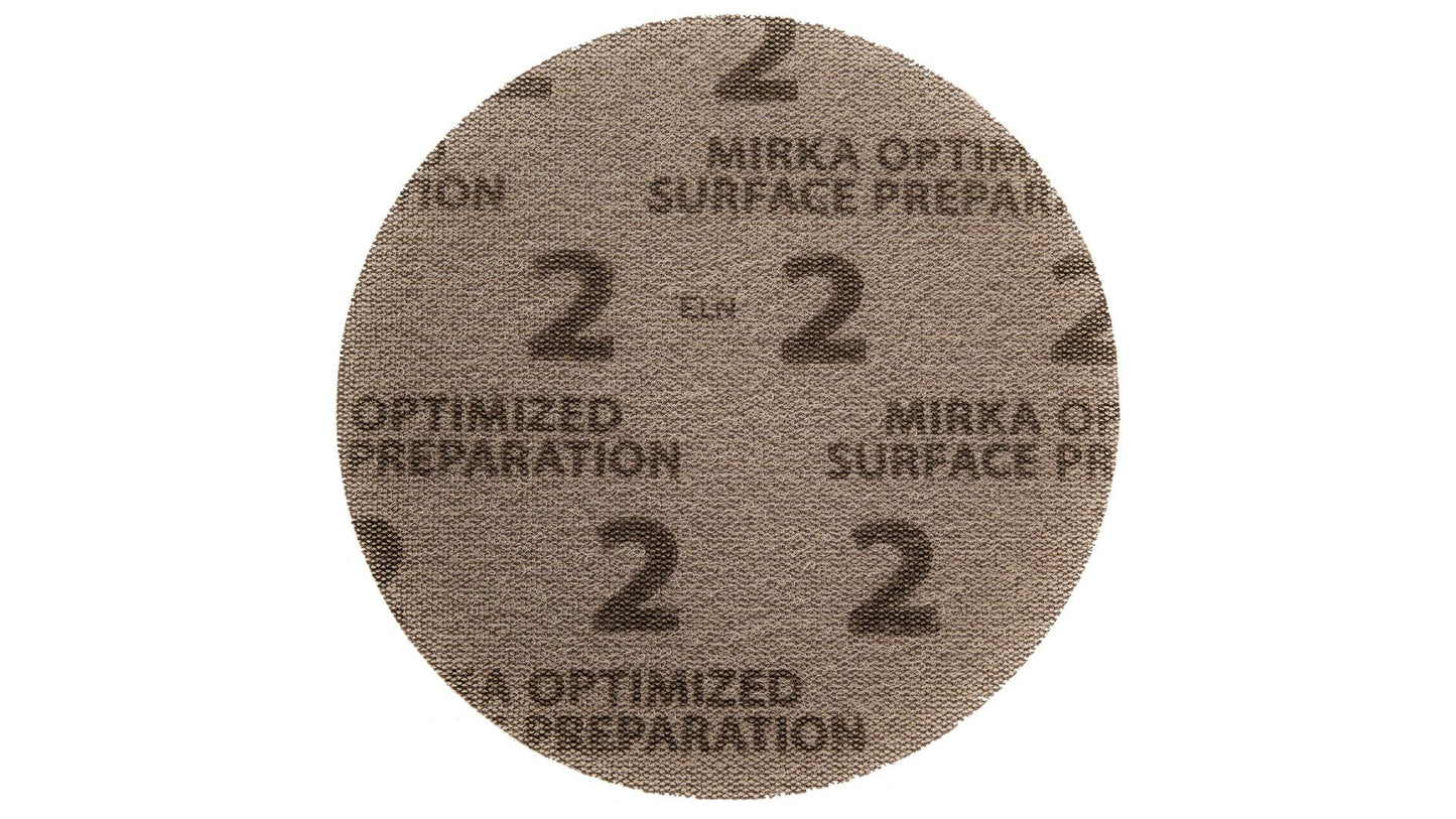 Mirka OSP-2 Schleifscheiben 77mm oder 150mm Grip Gitternetz (50 Stück)