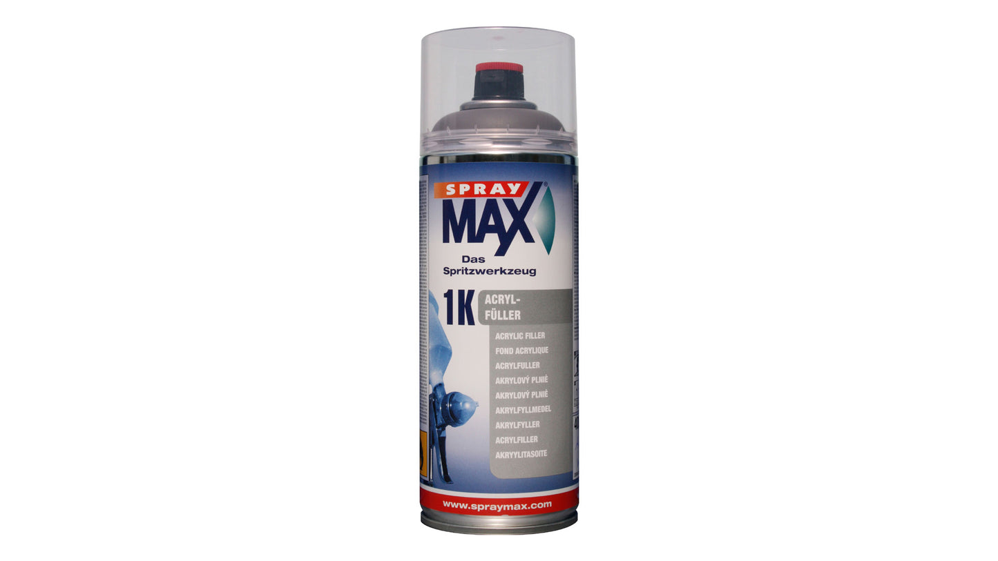 Spray Max - 1K Acrylfüller mittelgrau Spray (400ml)