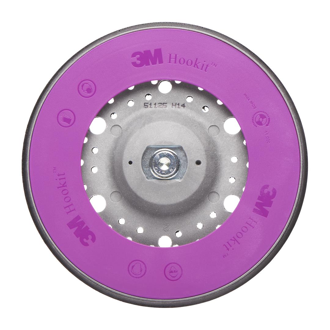 3M 51125 Hookit Stützteller Multihole Soft Ø150 mm M8 (1Stk)