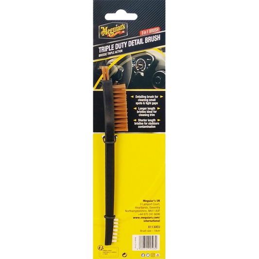 Meguiar's X1130 Triple Duty Car Detailing Bürste (1 Stk)